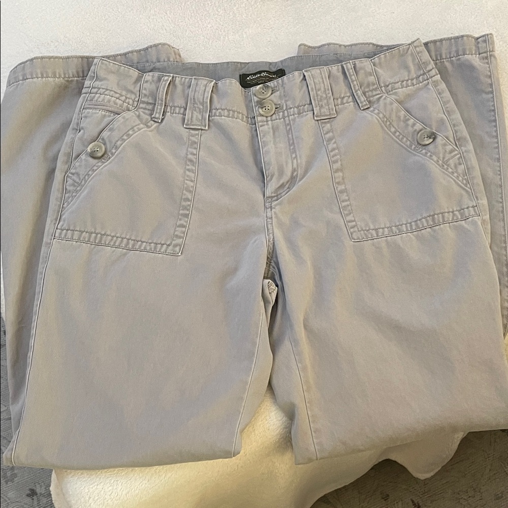 Eddie Bauer 100% cotton utility pants